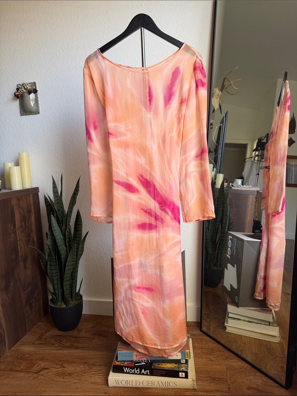 100% Silk Gianfranco Ferre Forma Cover Up